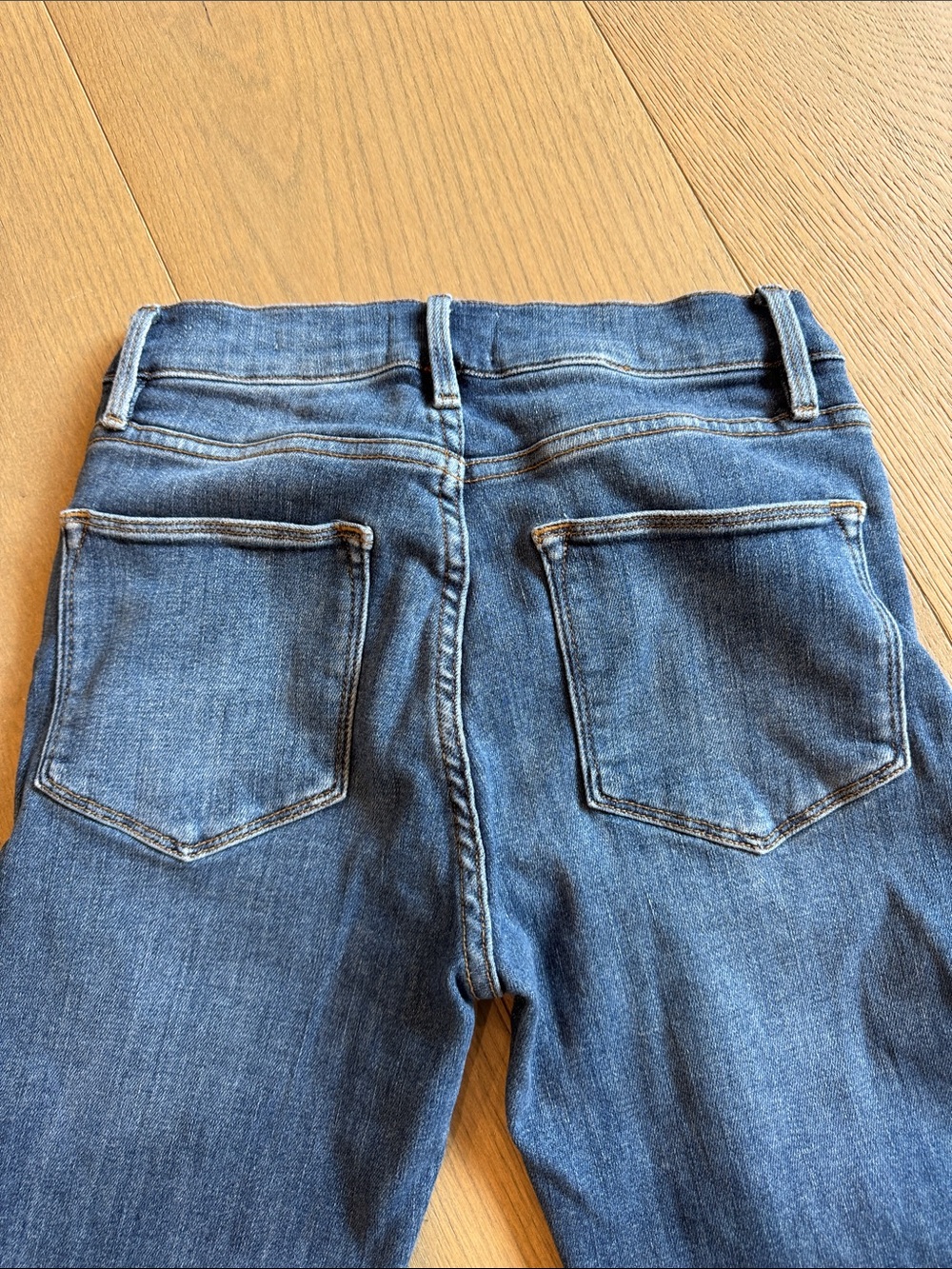 Frame Denim Dark Blue Ankle Slim Jeans - Picture 3 of 3